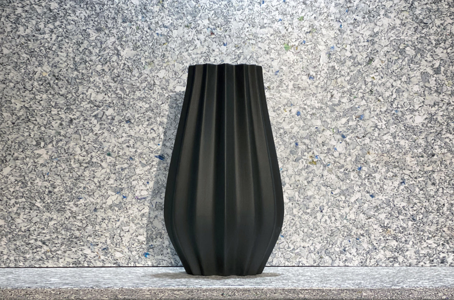 Fluted Vase