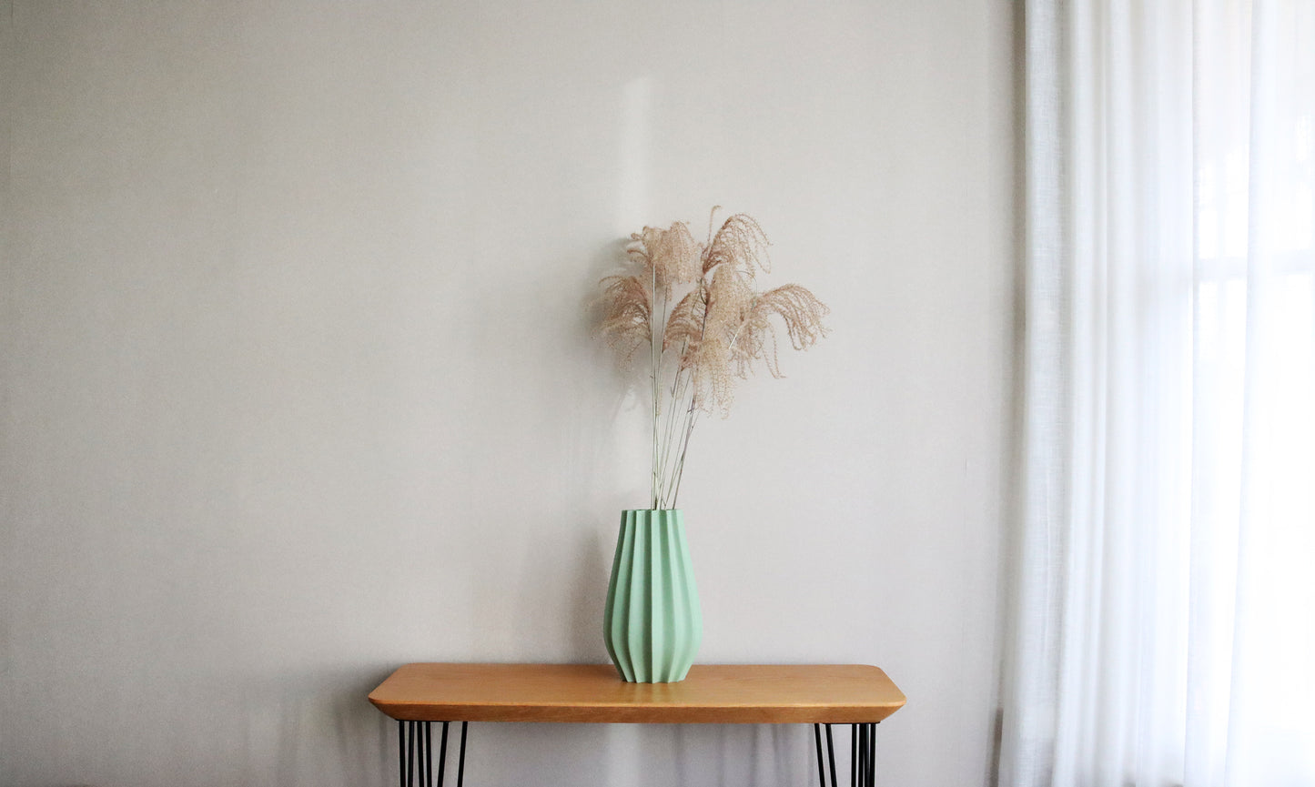 Fluted Vase