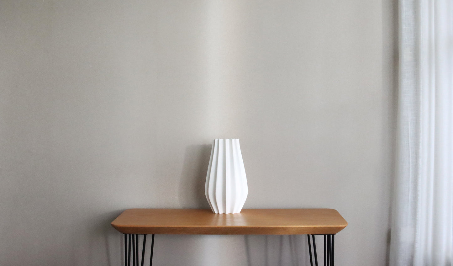 Fluted Vase