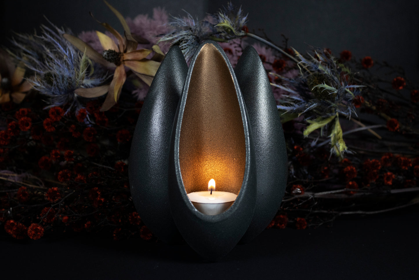 Seed Pod Tealight Holder